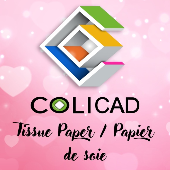 Colicad Gift Wrapping Tissue Paper Papier de soie cadeau NWT - Get 15$ Off - Picture 1 of 1